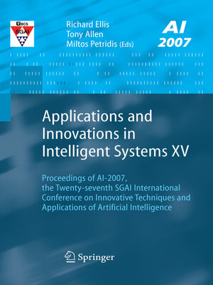 cover image of Applications and Innovations in Intelligent Systems XV